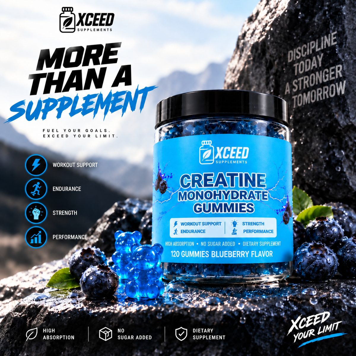 CREATINE MONOHYDRATE GUMMIES