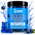 Creatine Monohydrate Gummies Jar - Blueberry Flavor